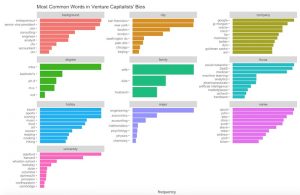 Top words in VC bios